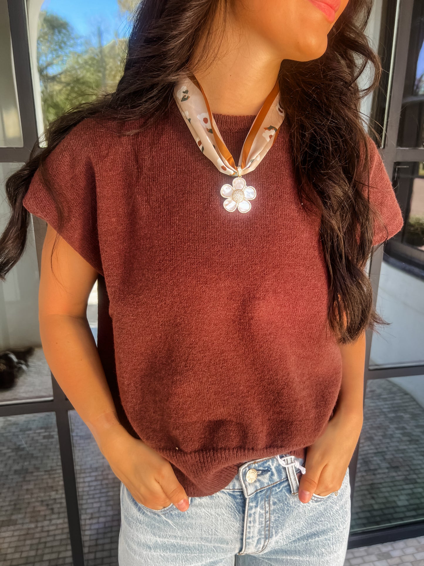 Harmony Sweater Chocolate