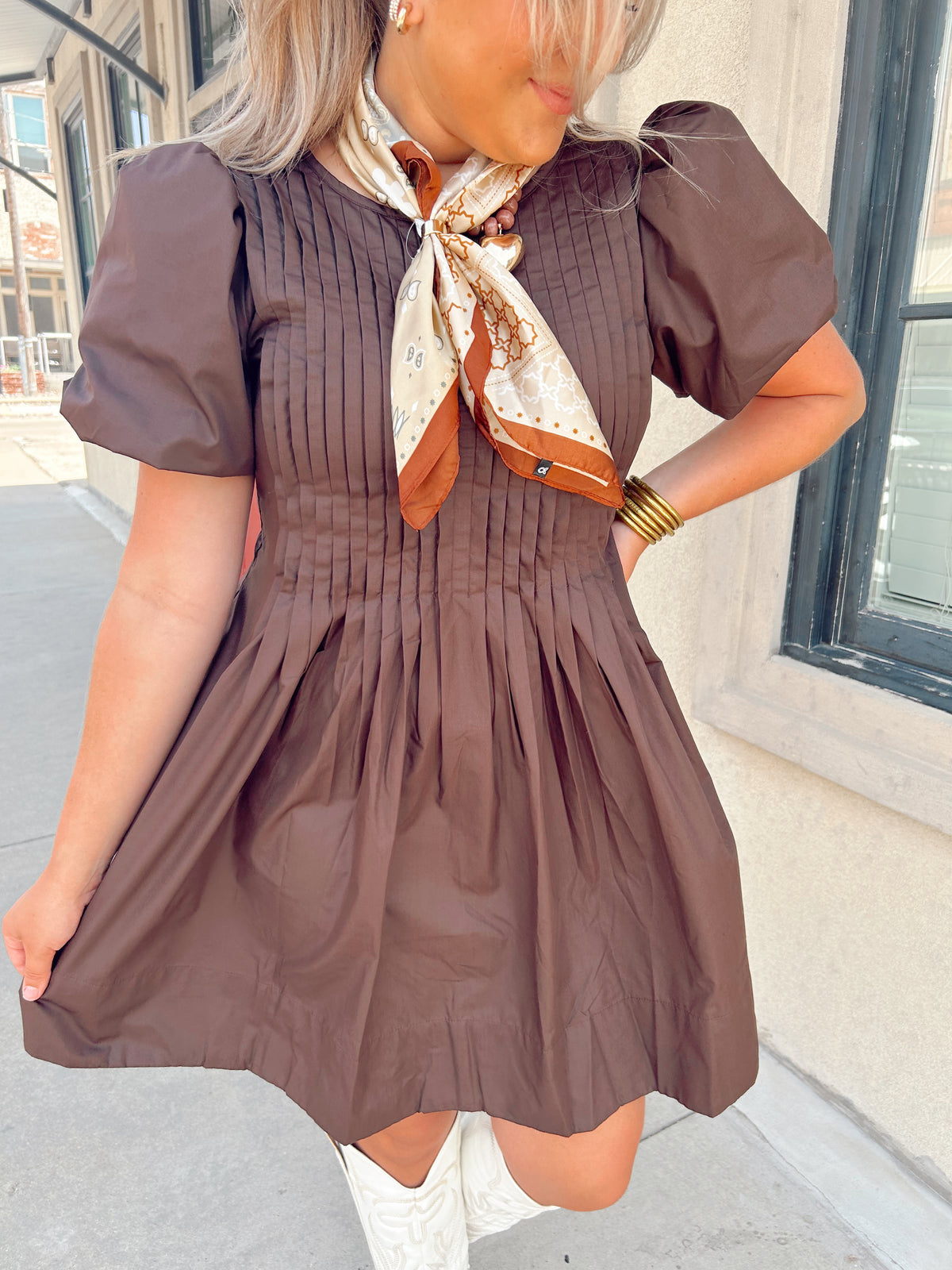 Espresso Mini Dress
