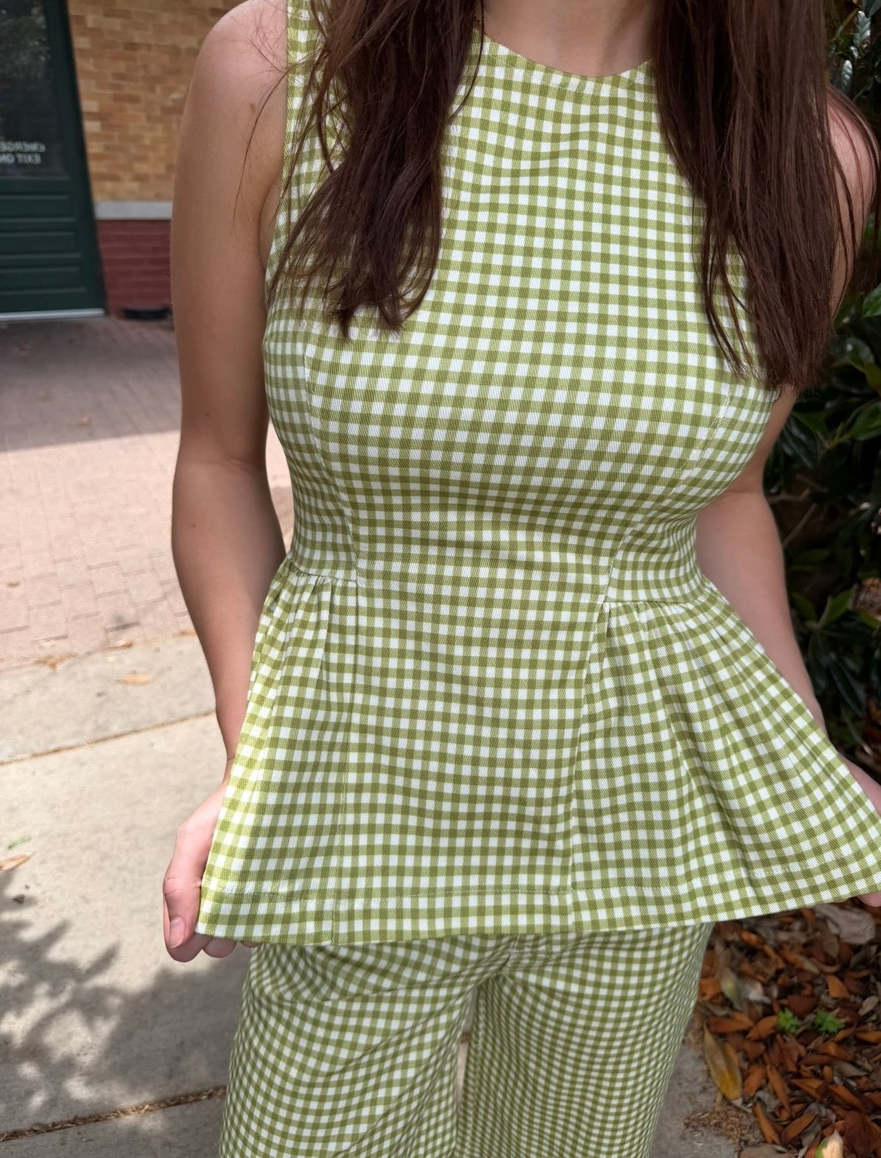 Made to Match Gingham Top