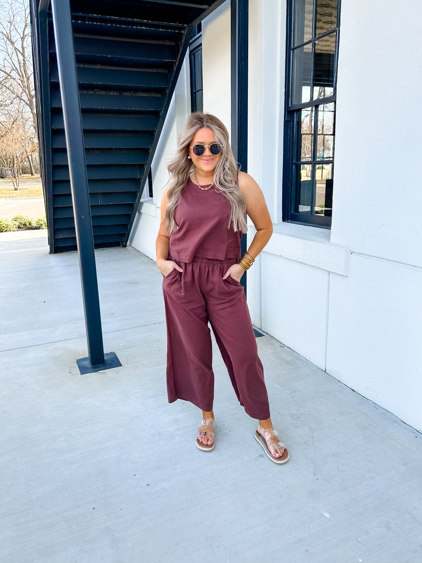 ZSUPPLY Sloane Linen Top