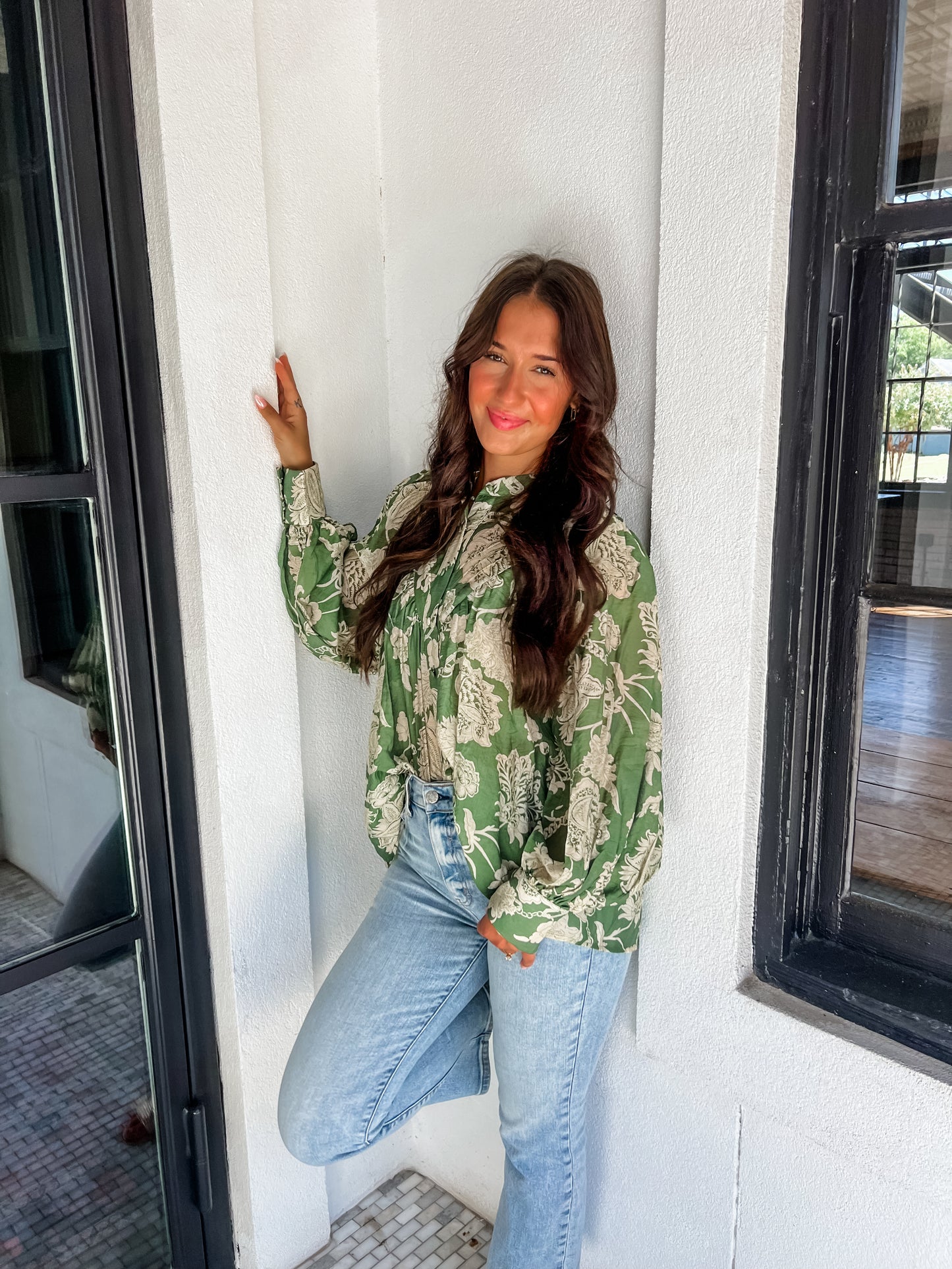 Green Grace Blouse