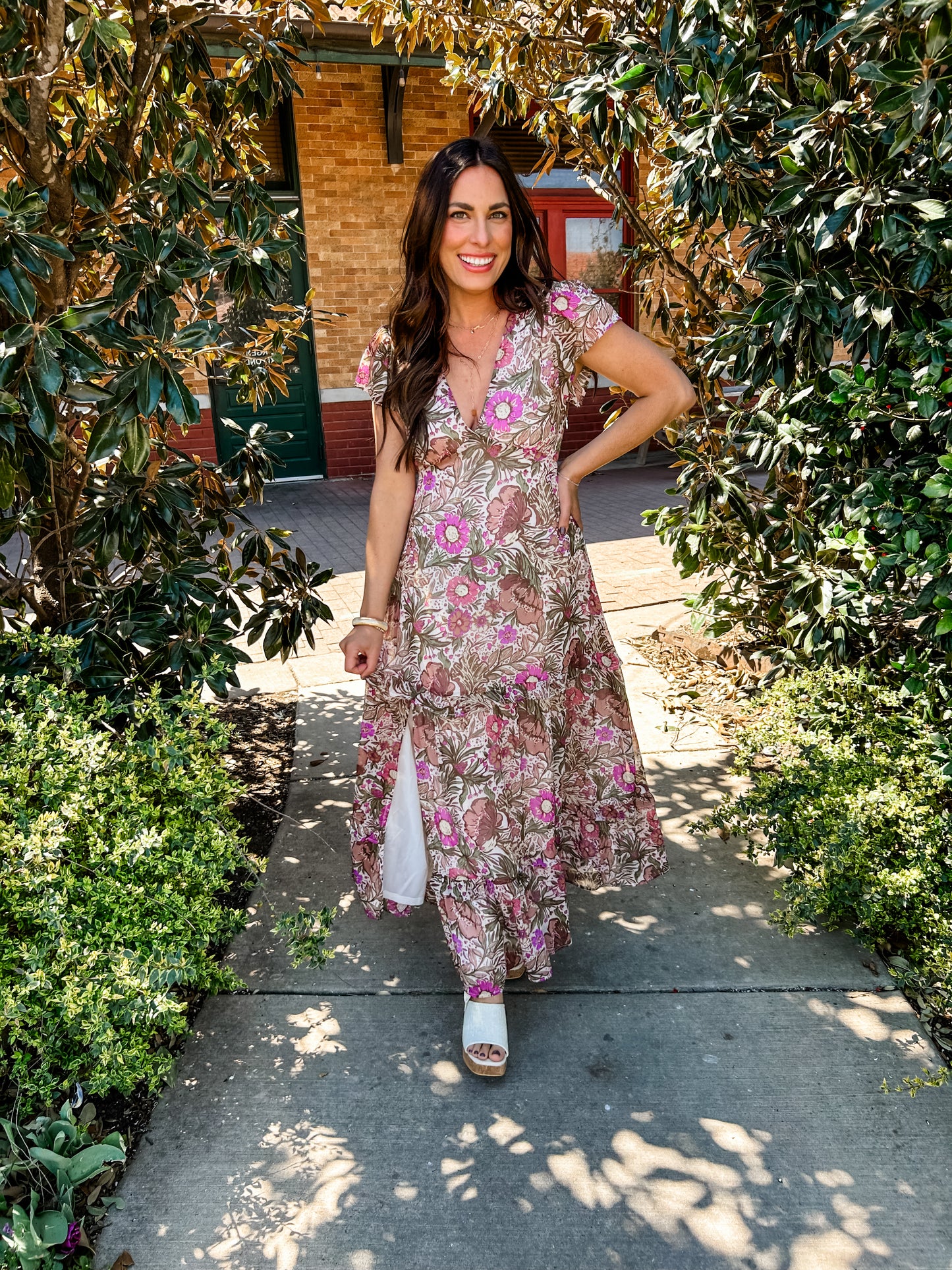 Floral Embrace Maxi Dress