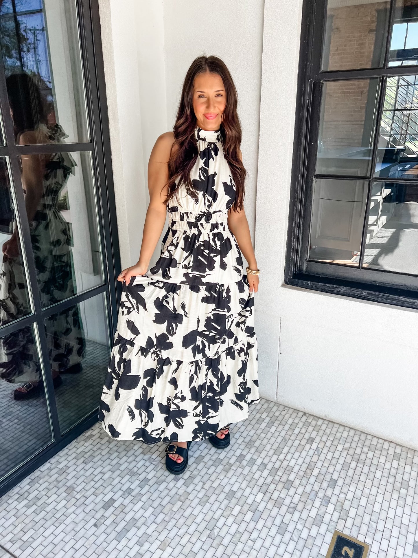 Savannah Floral Maxi Dress