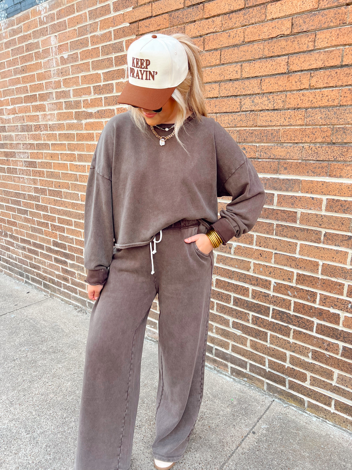 Z Supply Hunter Pant Dark Chocolate