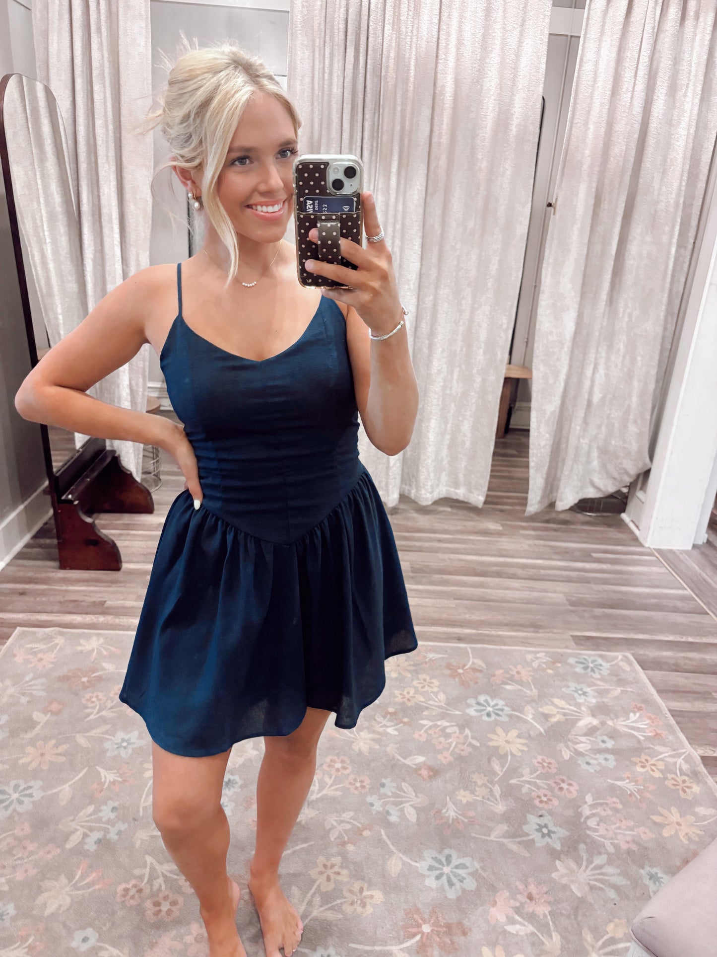 Navy Pier Mini Dress