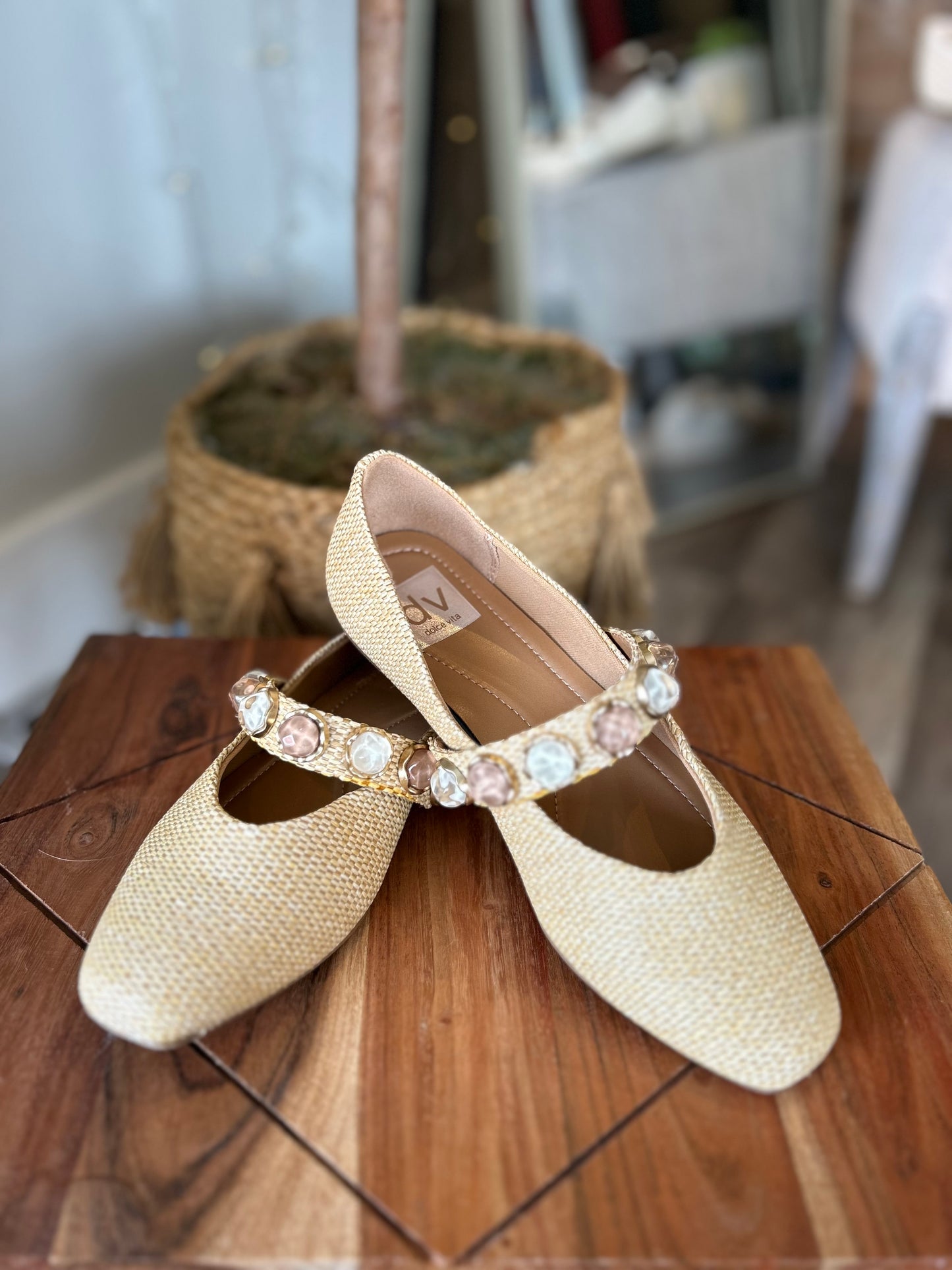 DV Mission Raffia Ballet Flat