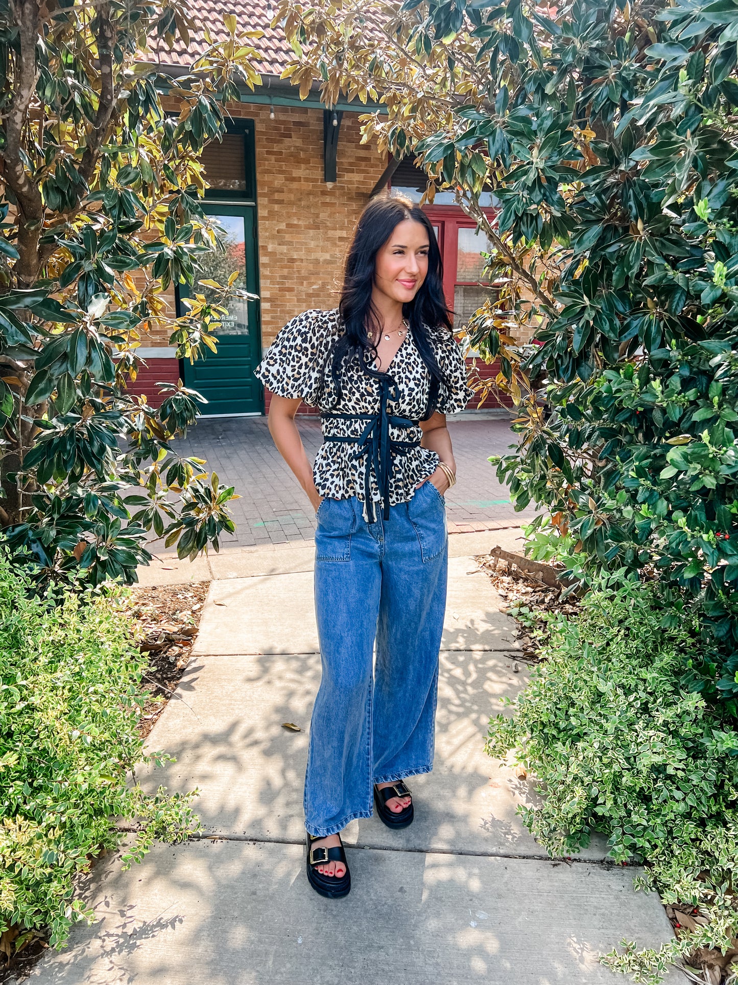 On The Loose Cheetah Top