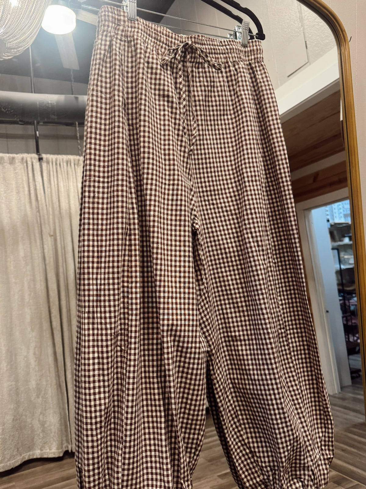 Honey Field Gingham Pant
