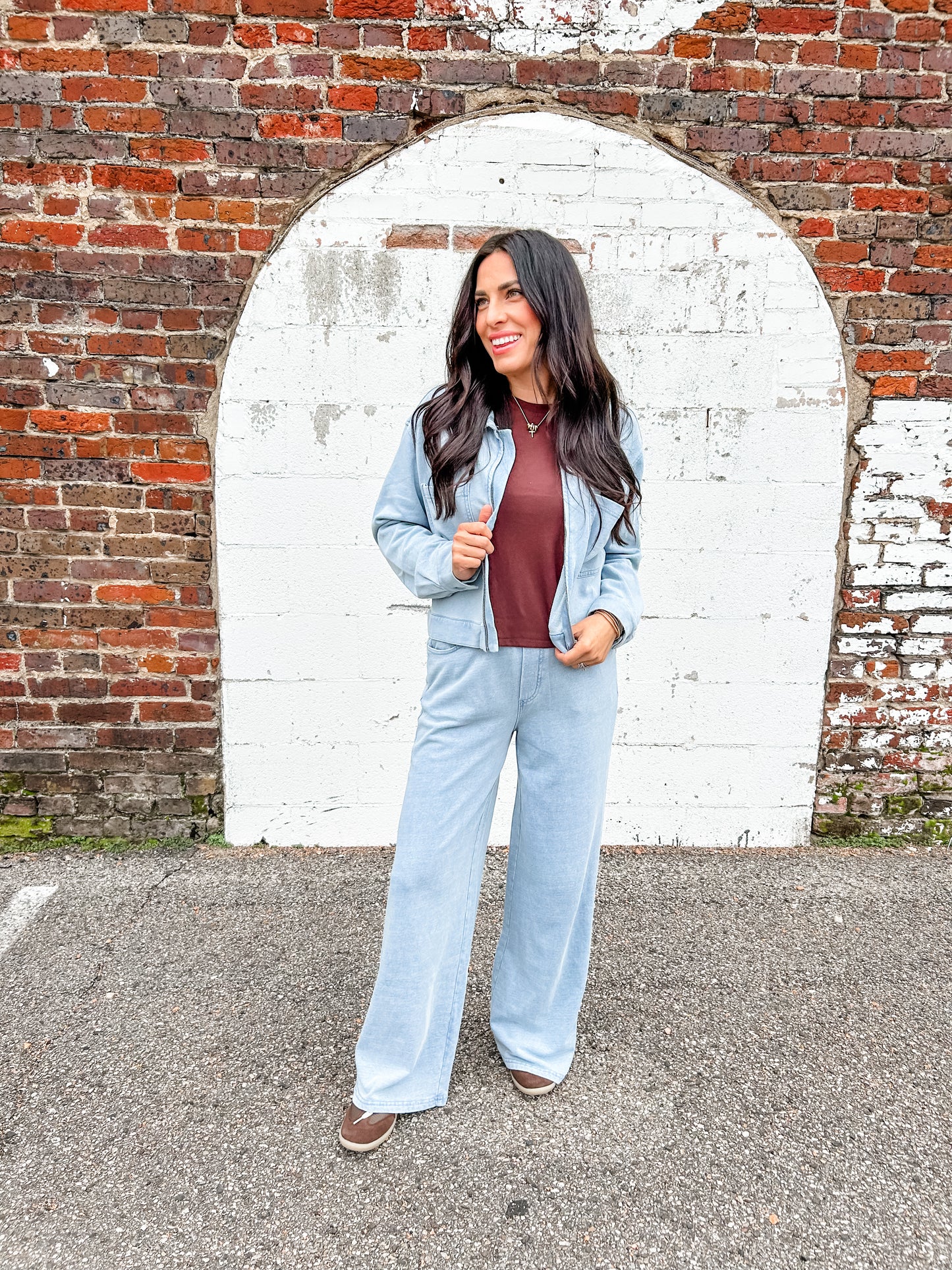 Z Supply Entourage Knit Denim Pant