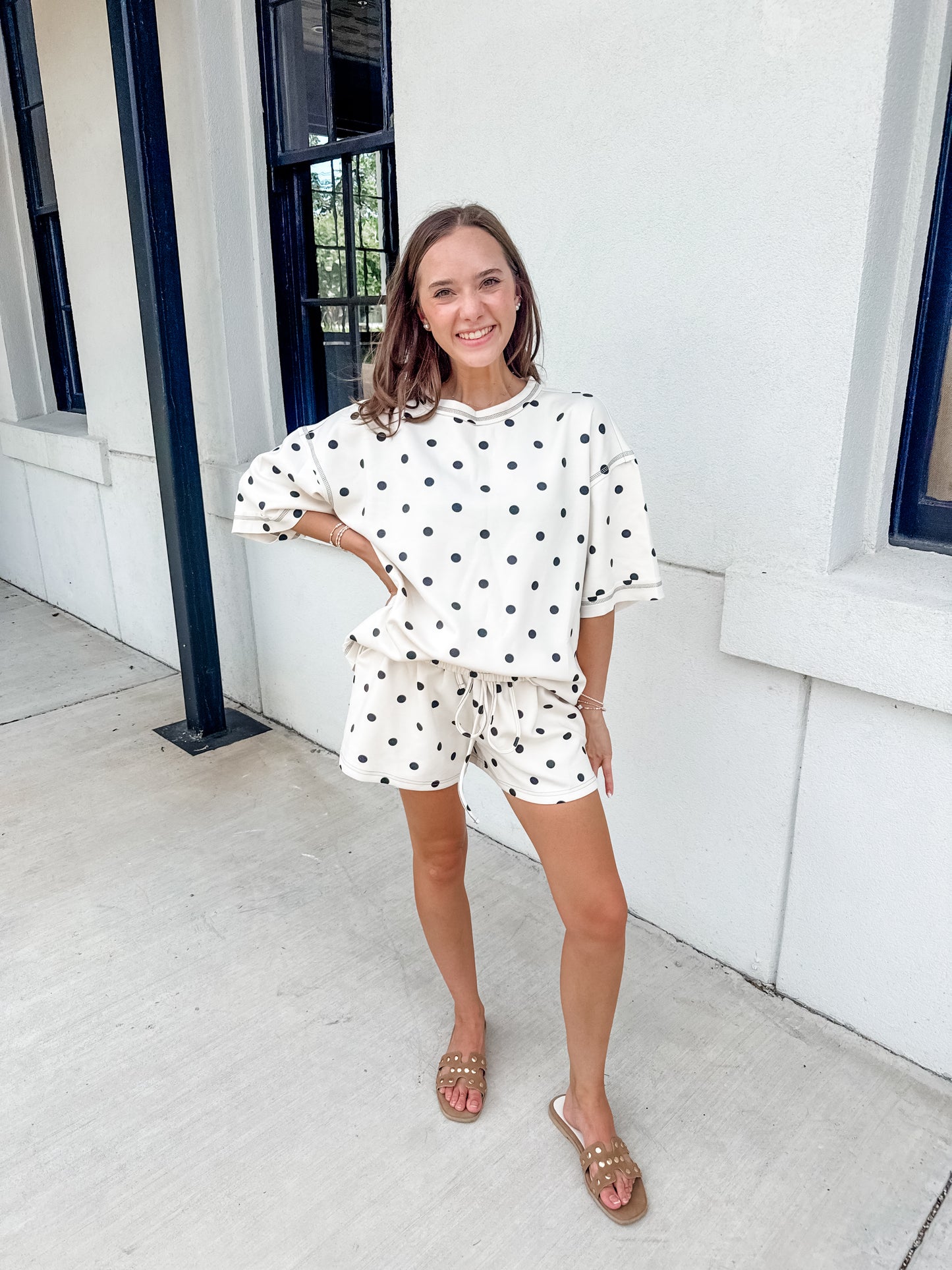 Daytime Dot Short Set