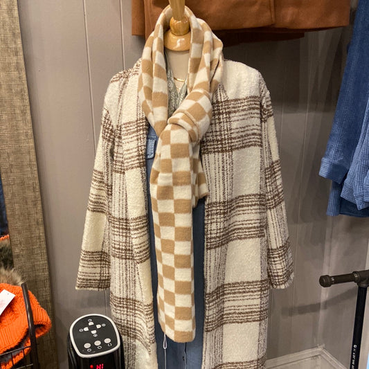 Tanner Scarf Tan