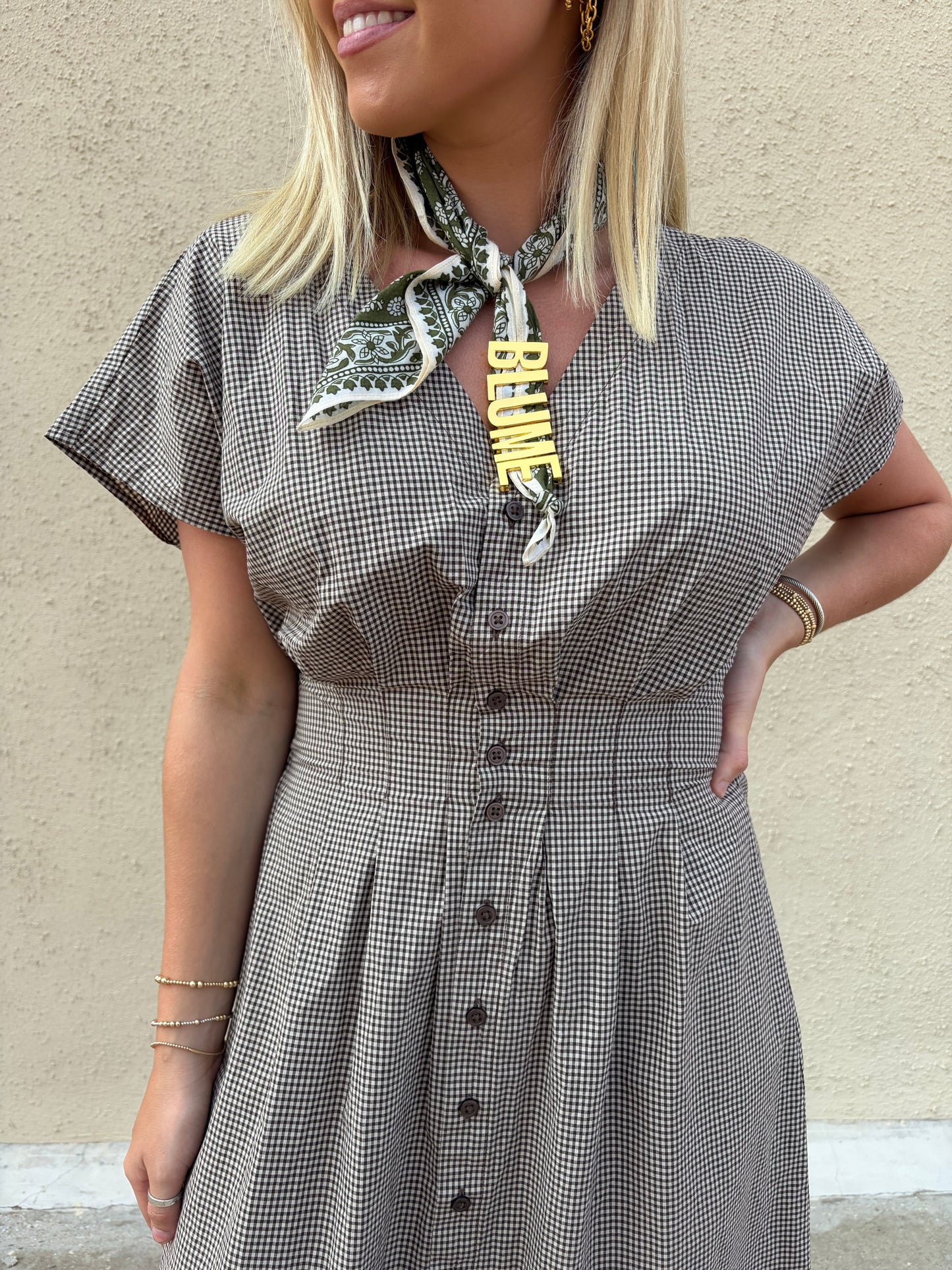 ZSUPPLY Sanna Gingham Midi