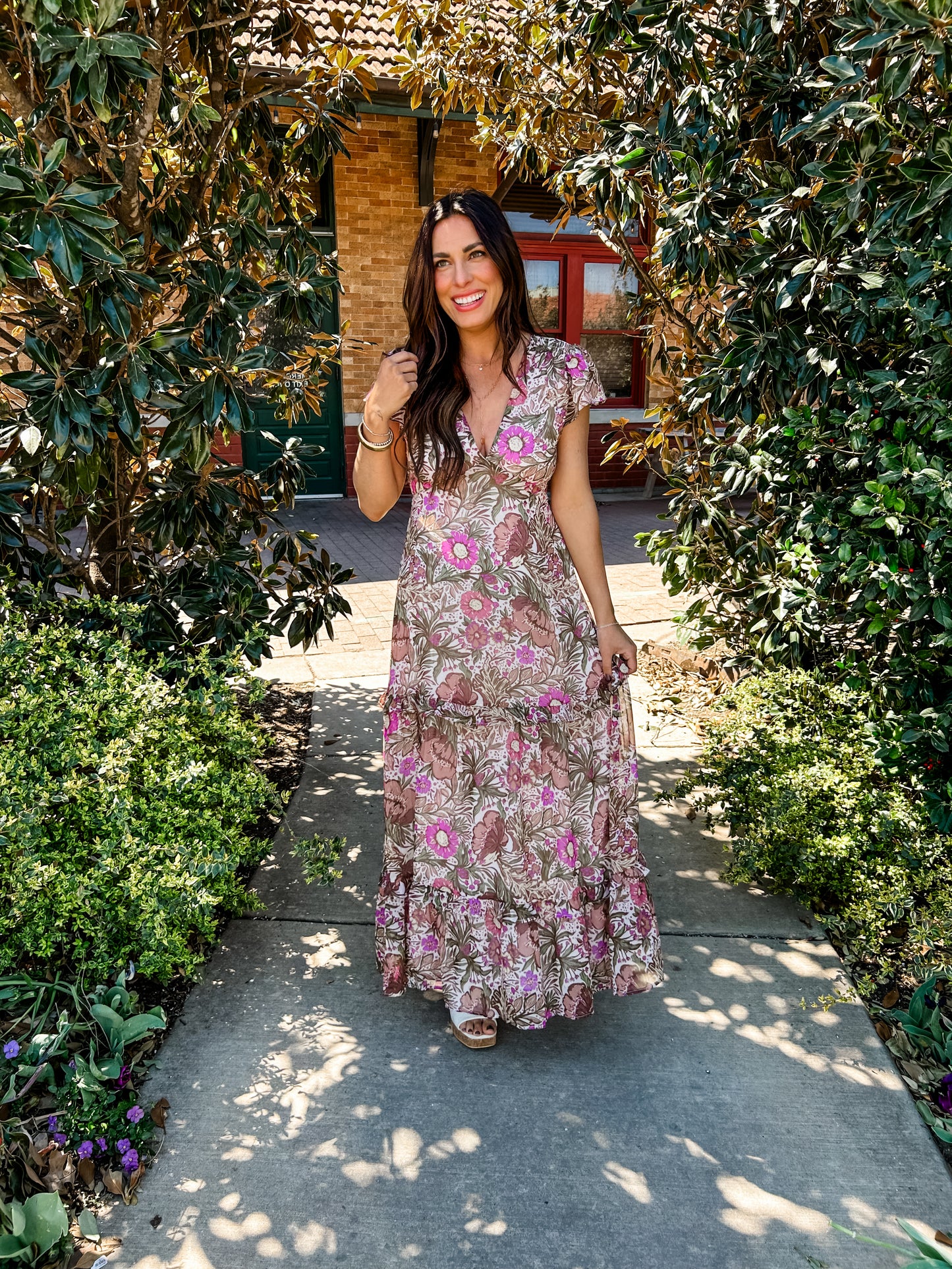 Floral Embrace Maxi Dress