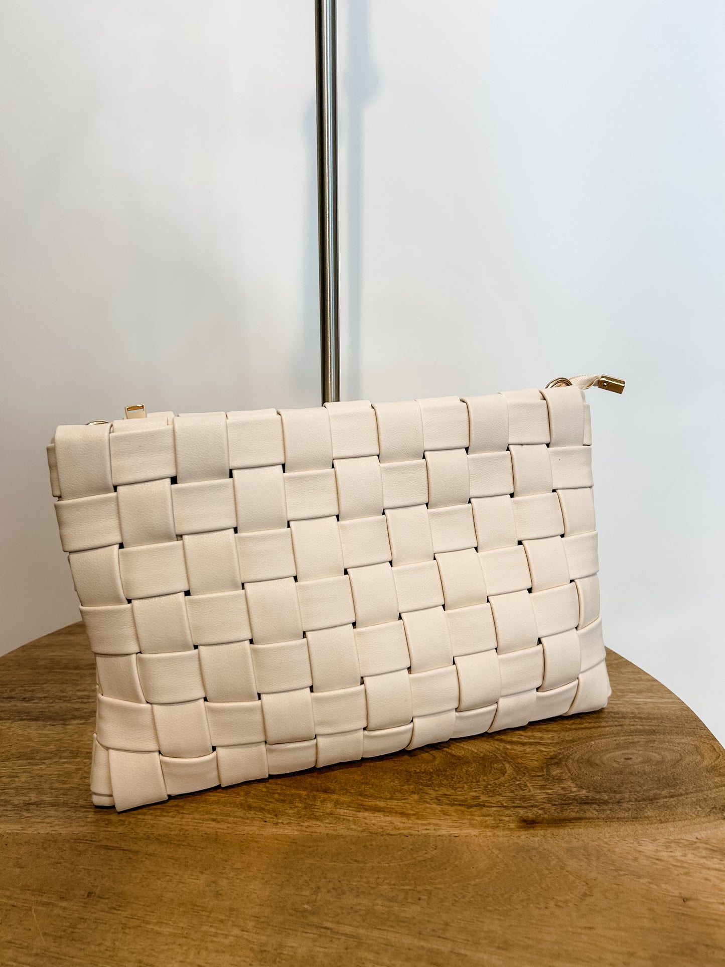 Ivory Braided Bag