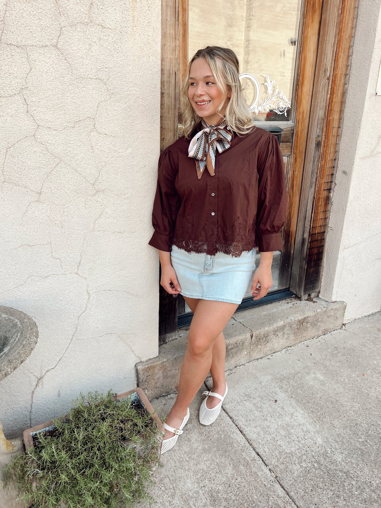Buttoned Up Top