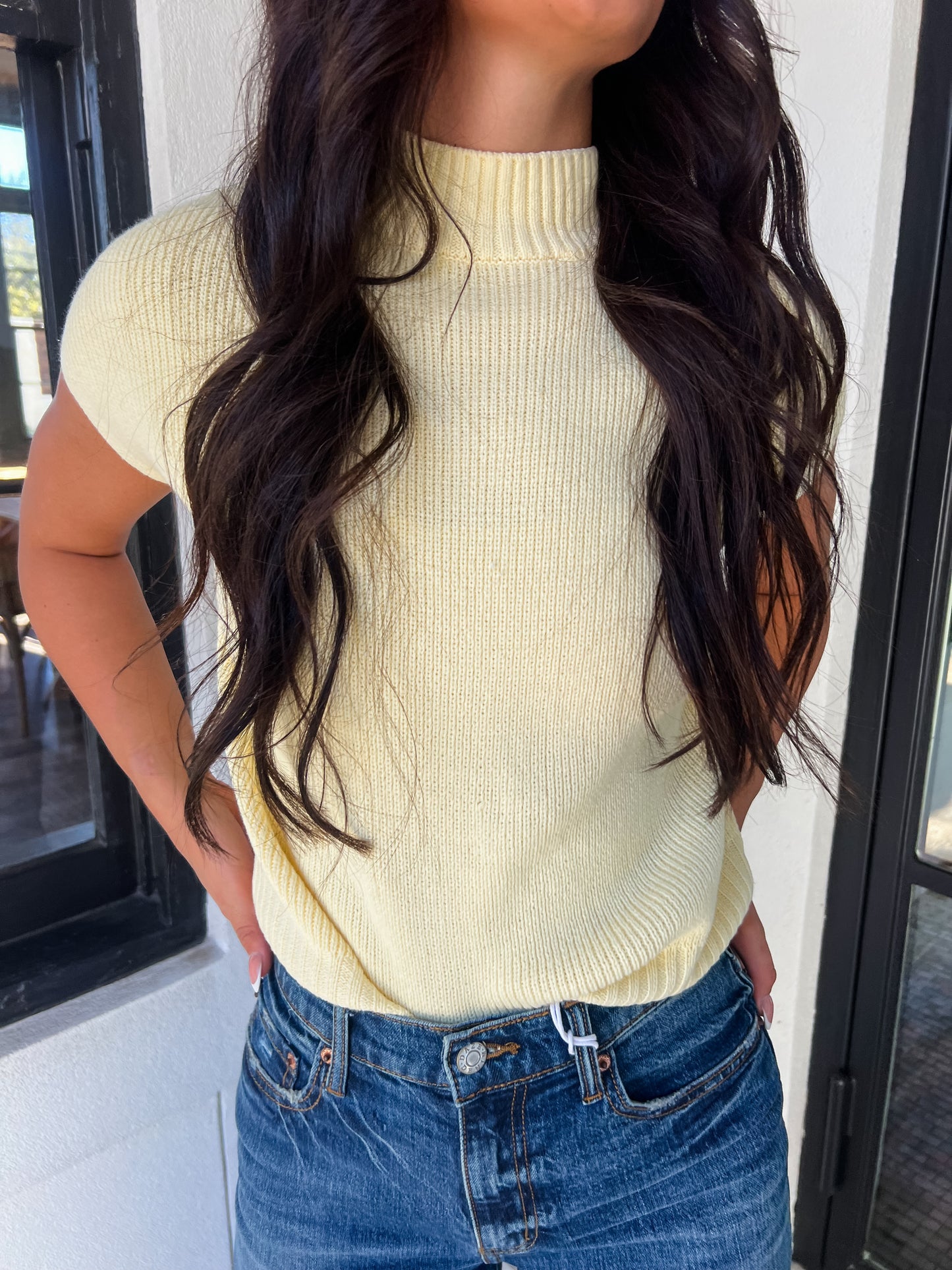 Cassidy Sweater Butter Yellow