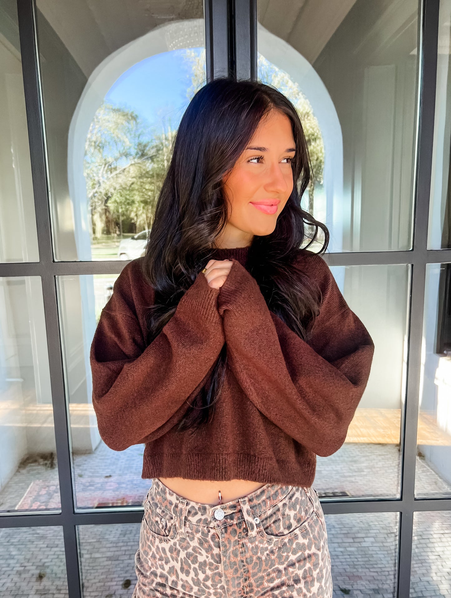 Brownie Batter Sweater