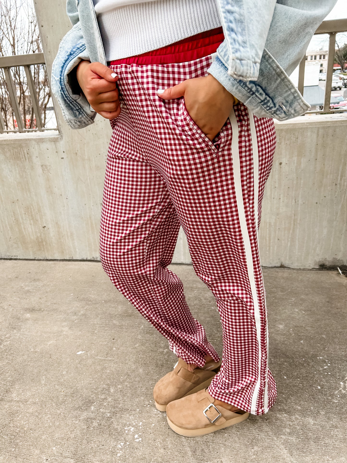 Weekend Gingham Pant