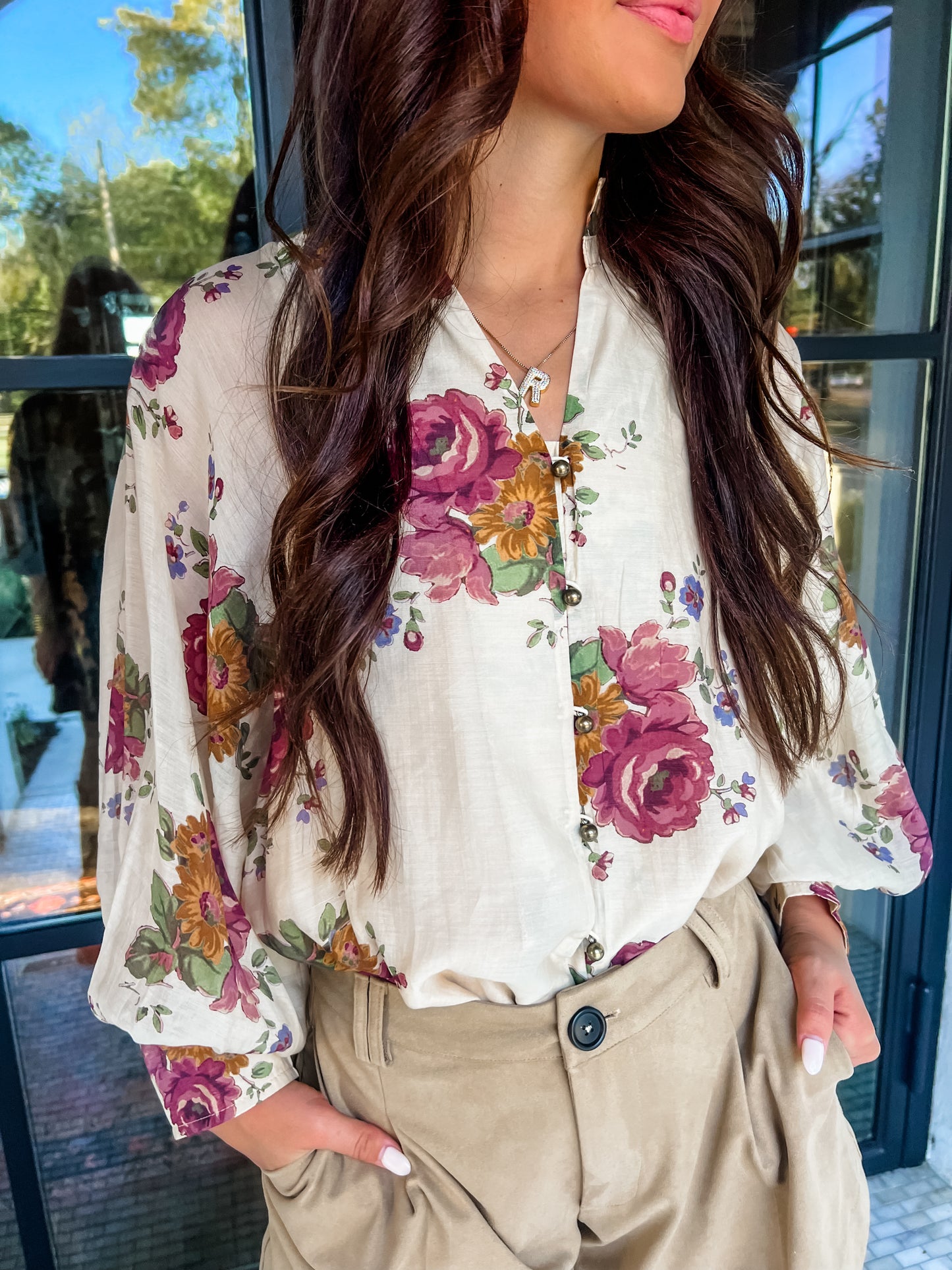 Floral Escapade Top