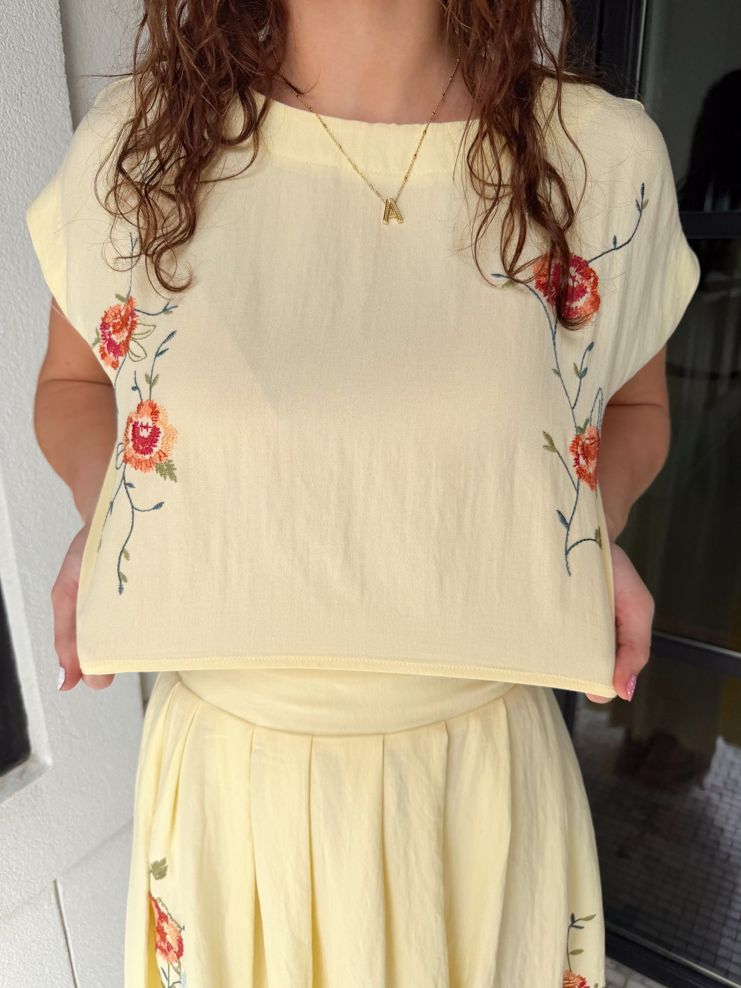 Butter Bloom Top