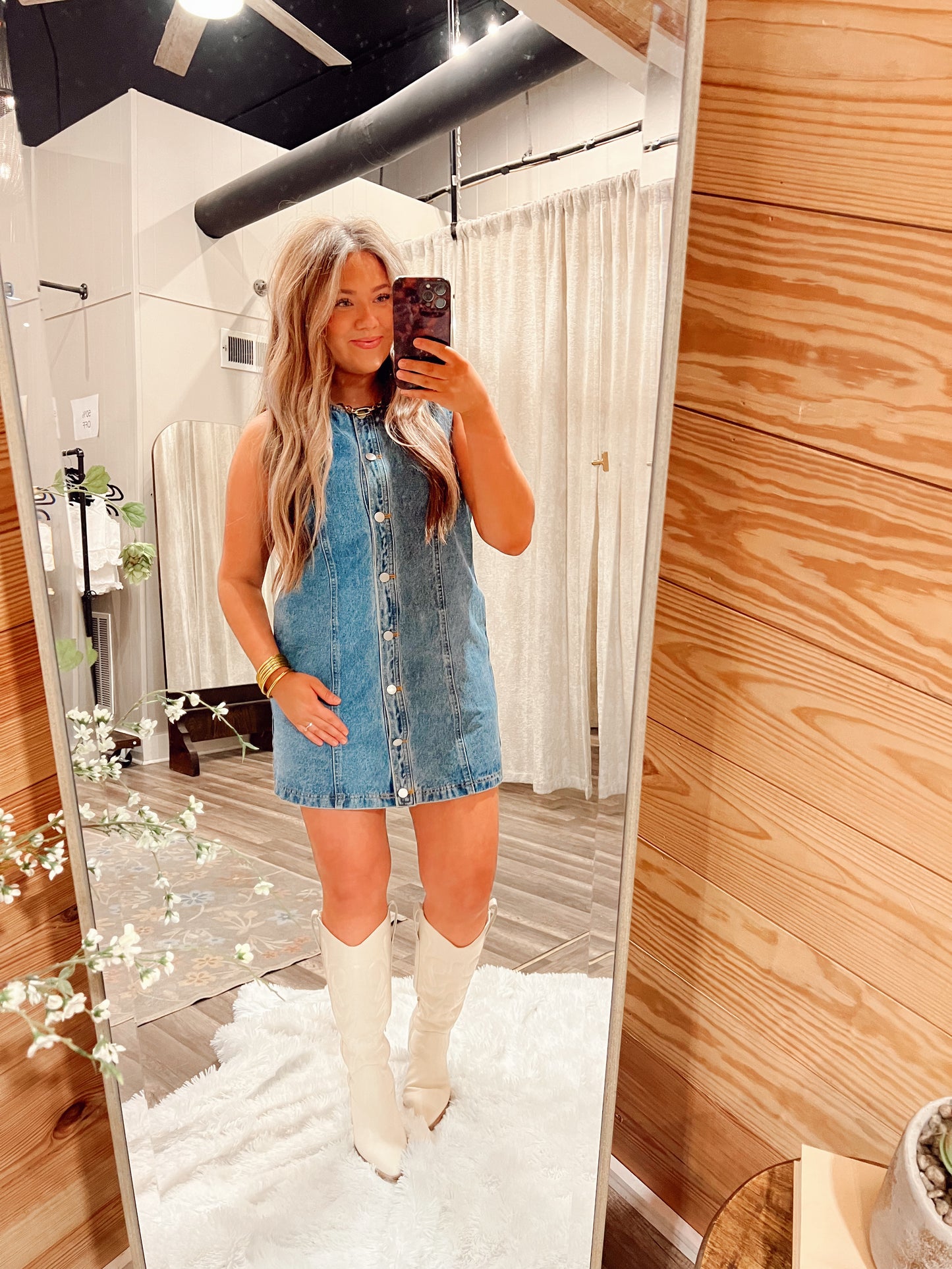 Frontline Denim Dress