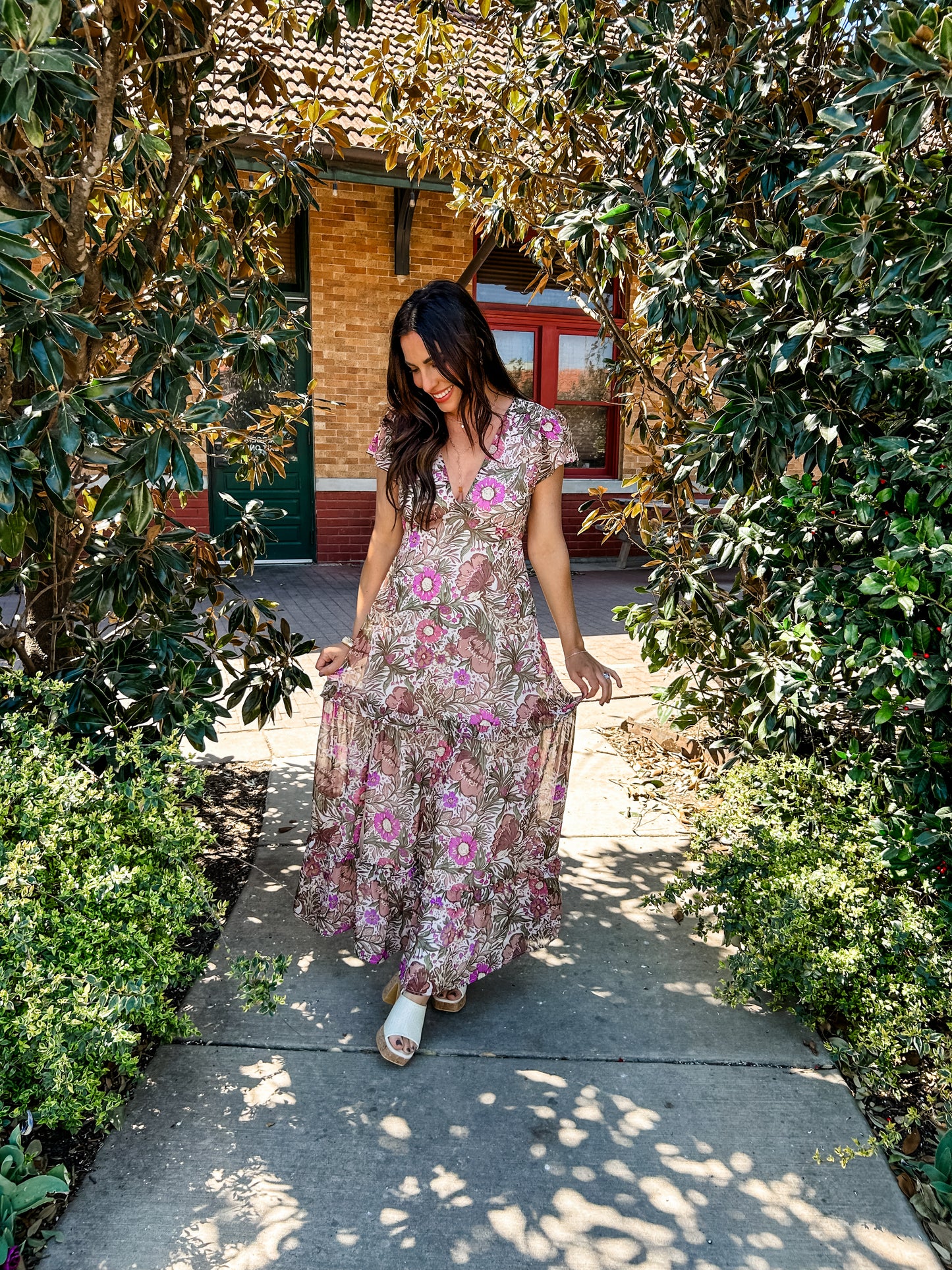 Floral Embrace Maxi Dress