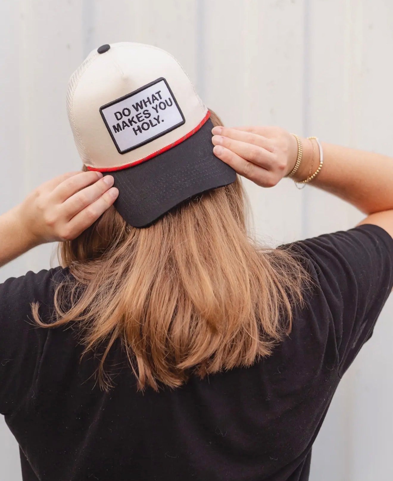 Do What Makes You Holy Trucker Hat