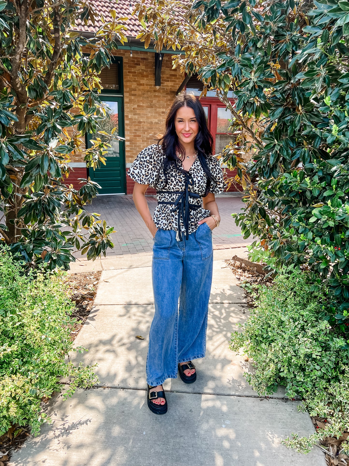 On The Loose Cheetah Top