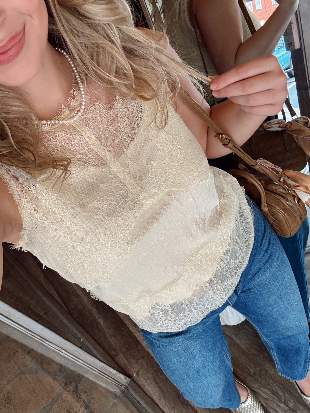 Honey Sheer Lace Top