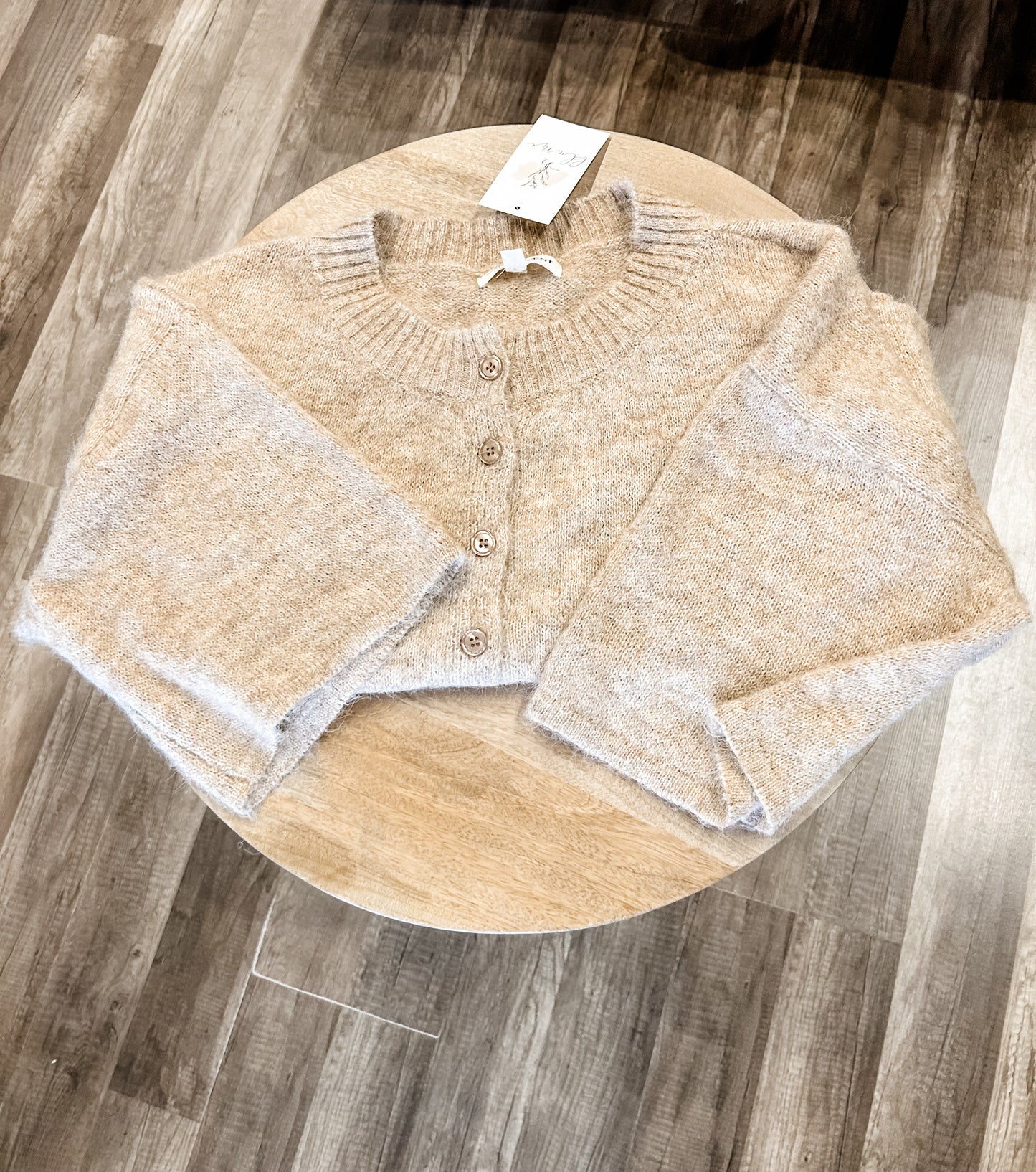 Lou Cardigan Taupe