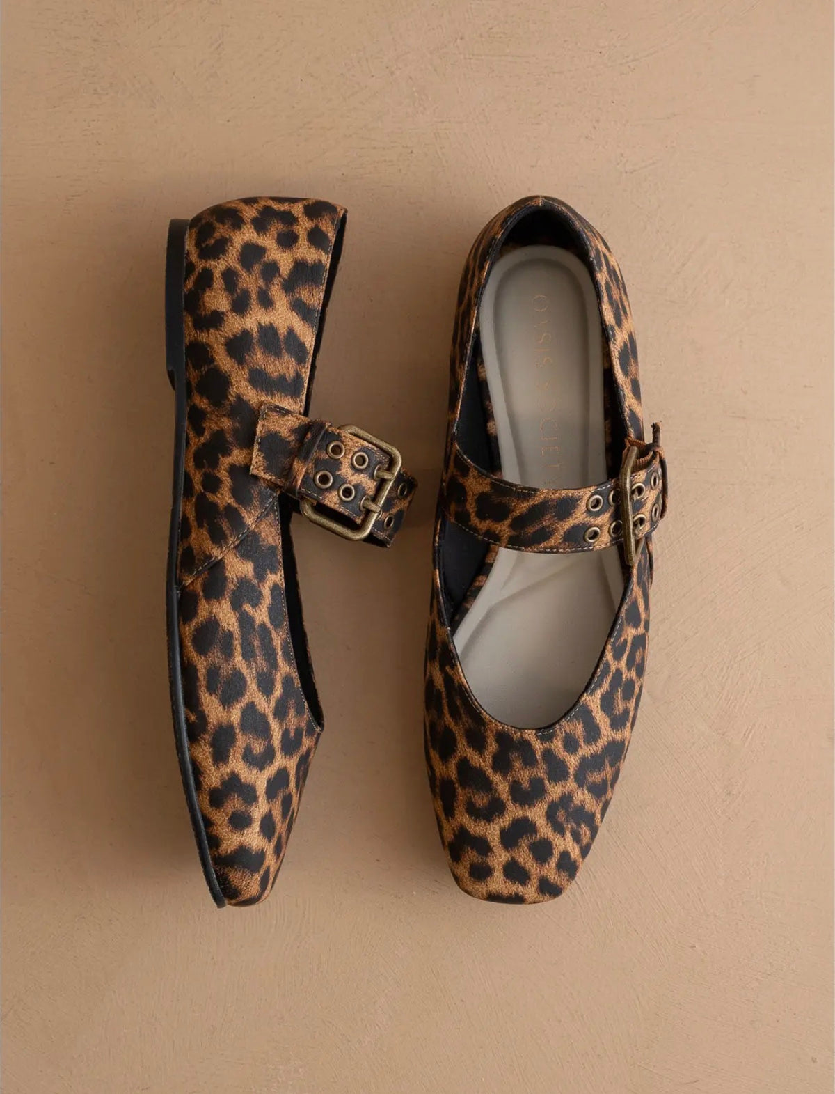 Soho Leopard Mary Jane