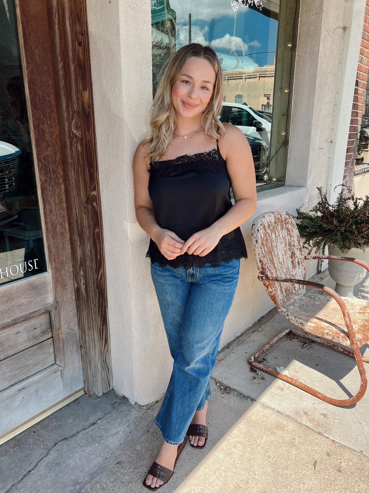 Black Magic Lace Cami