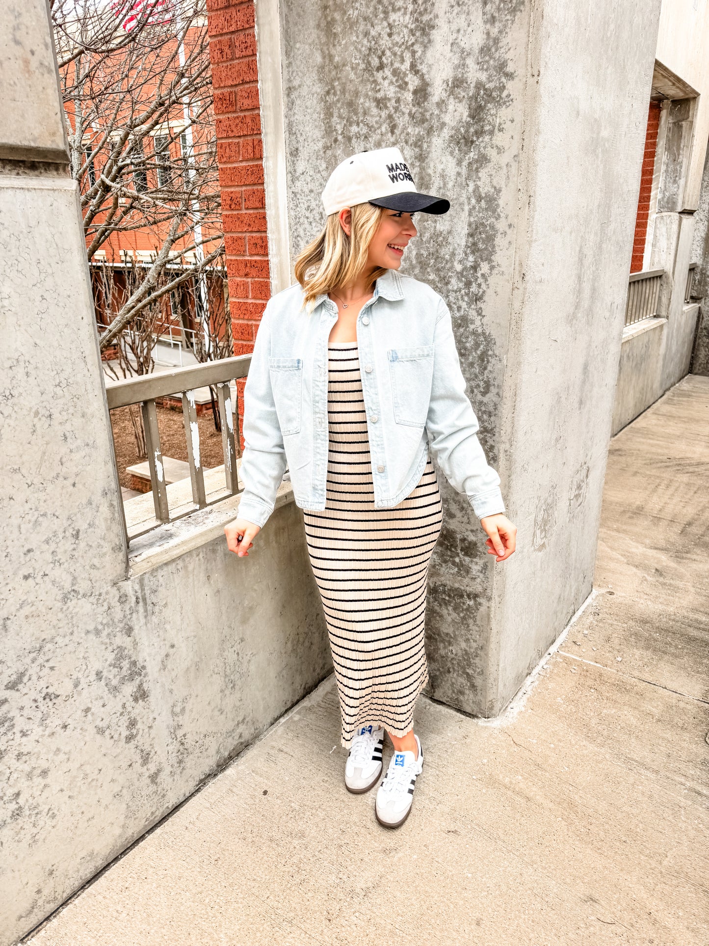 Gisele Stripe Mini Dress
