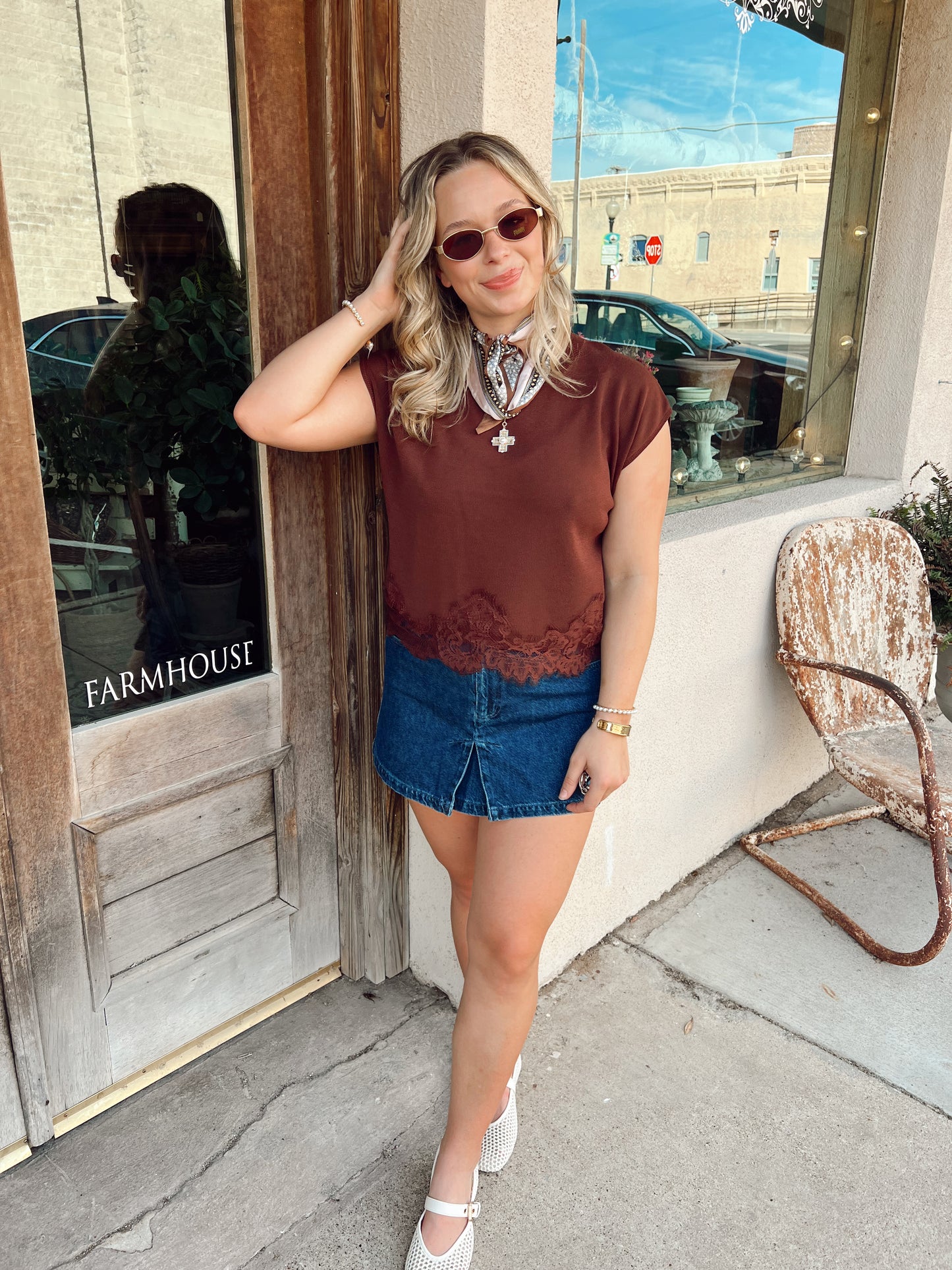 Daze High Tide Mini Skirt