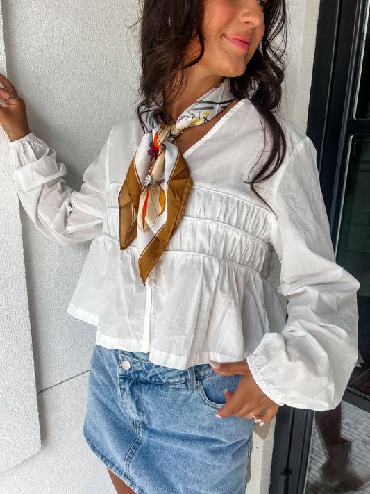 Whimsy & White Top