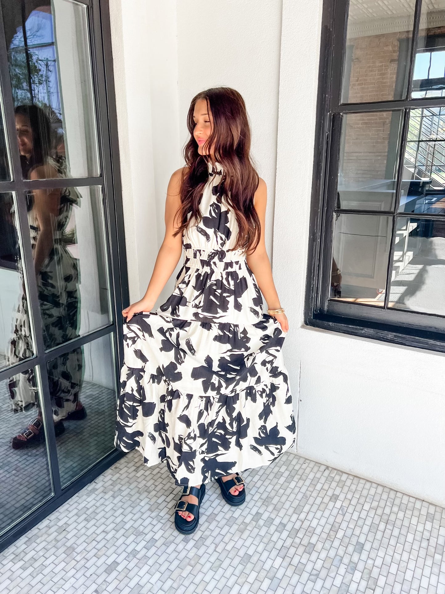 Savannah Floral Maxi Dress