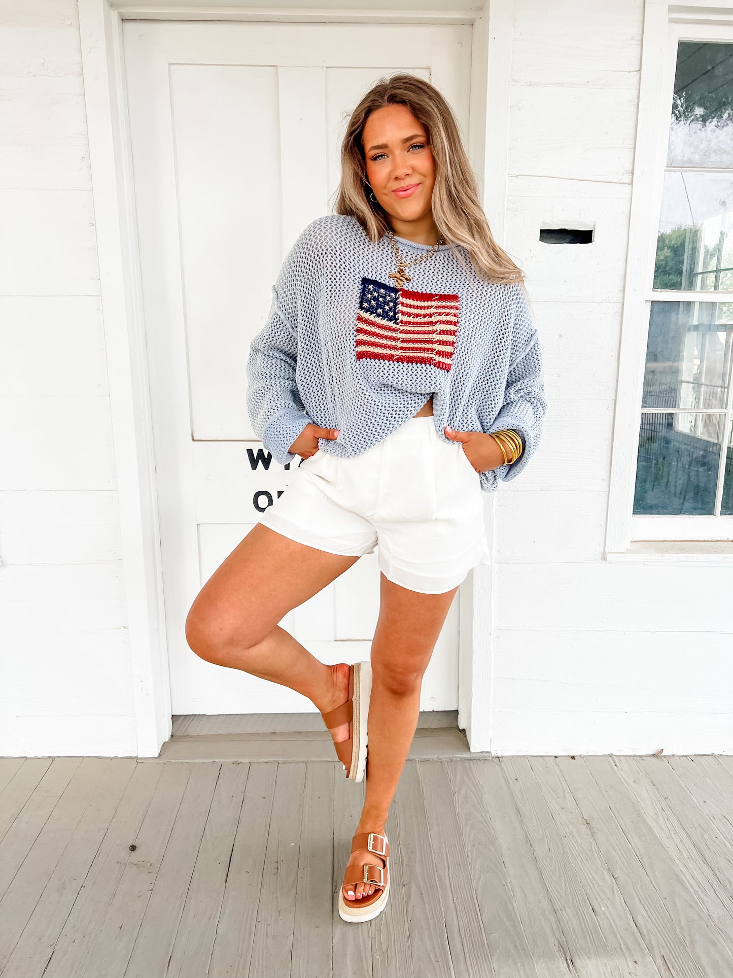 Heritage Shorts White
