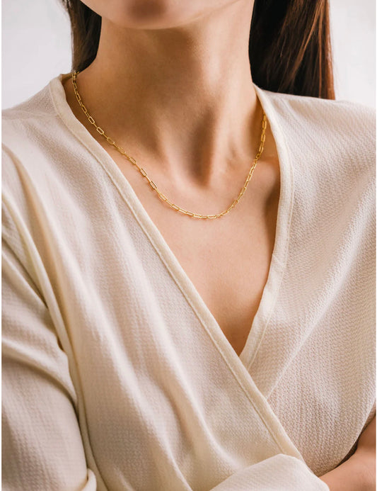 Lover's Tempo Boyfriend Paperclip Chain