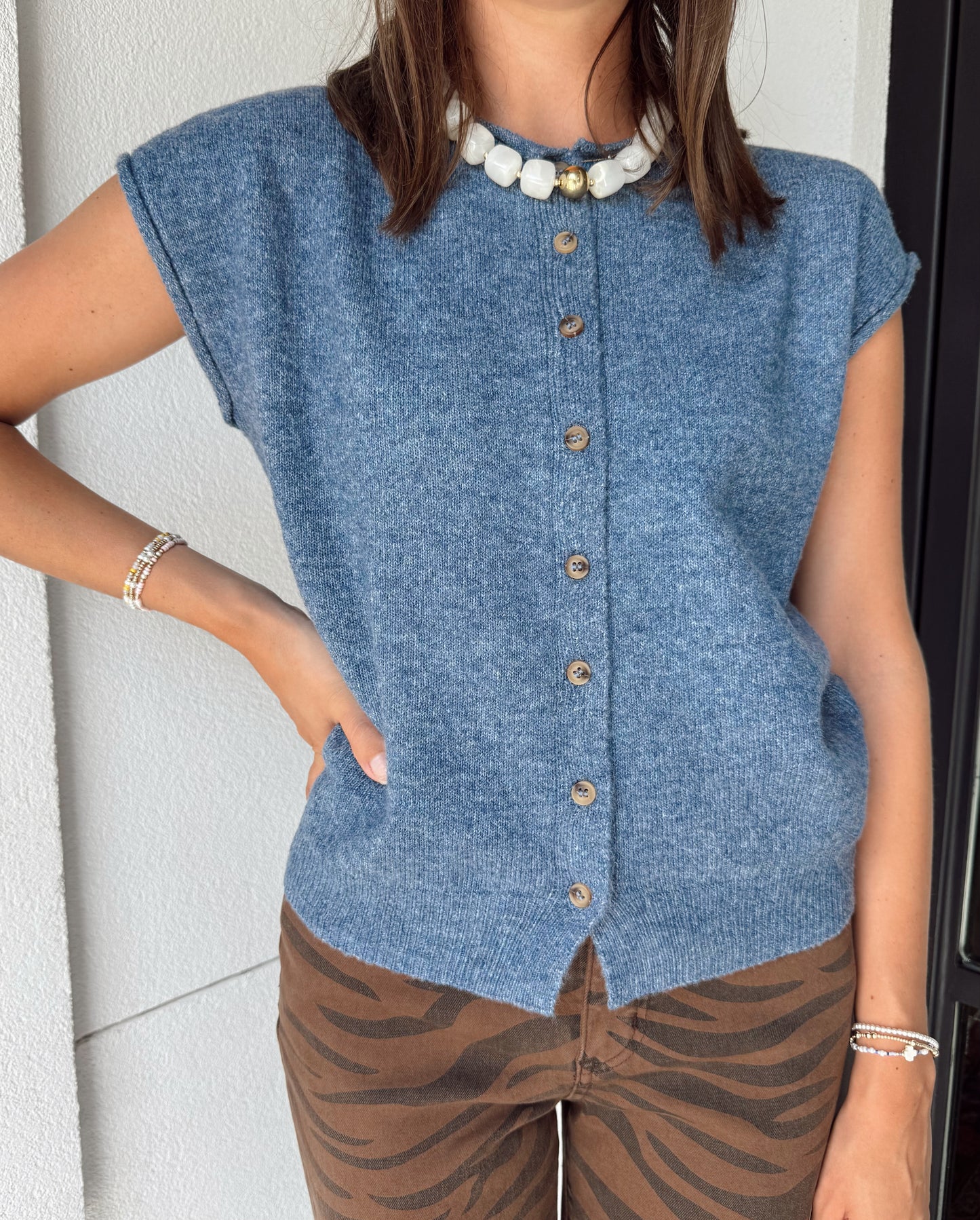 The Marley Knit - Blue