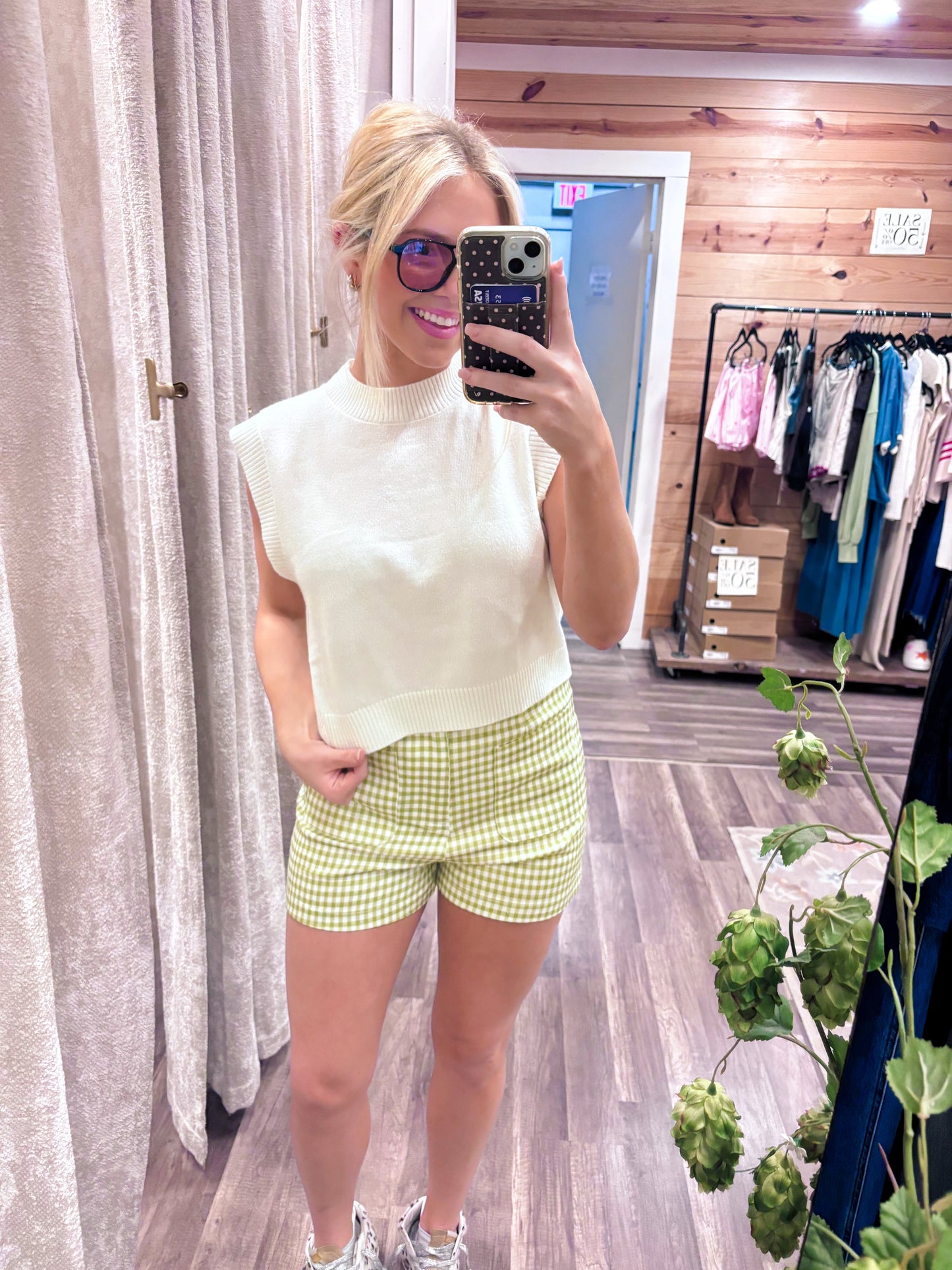 Melrose Gingham Shorts