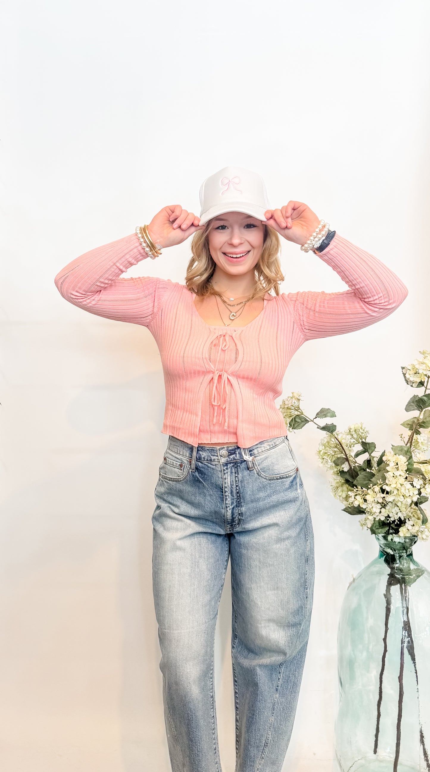 Candy Pink Cardigan