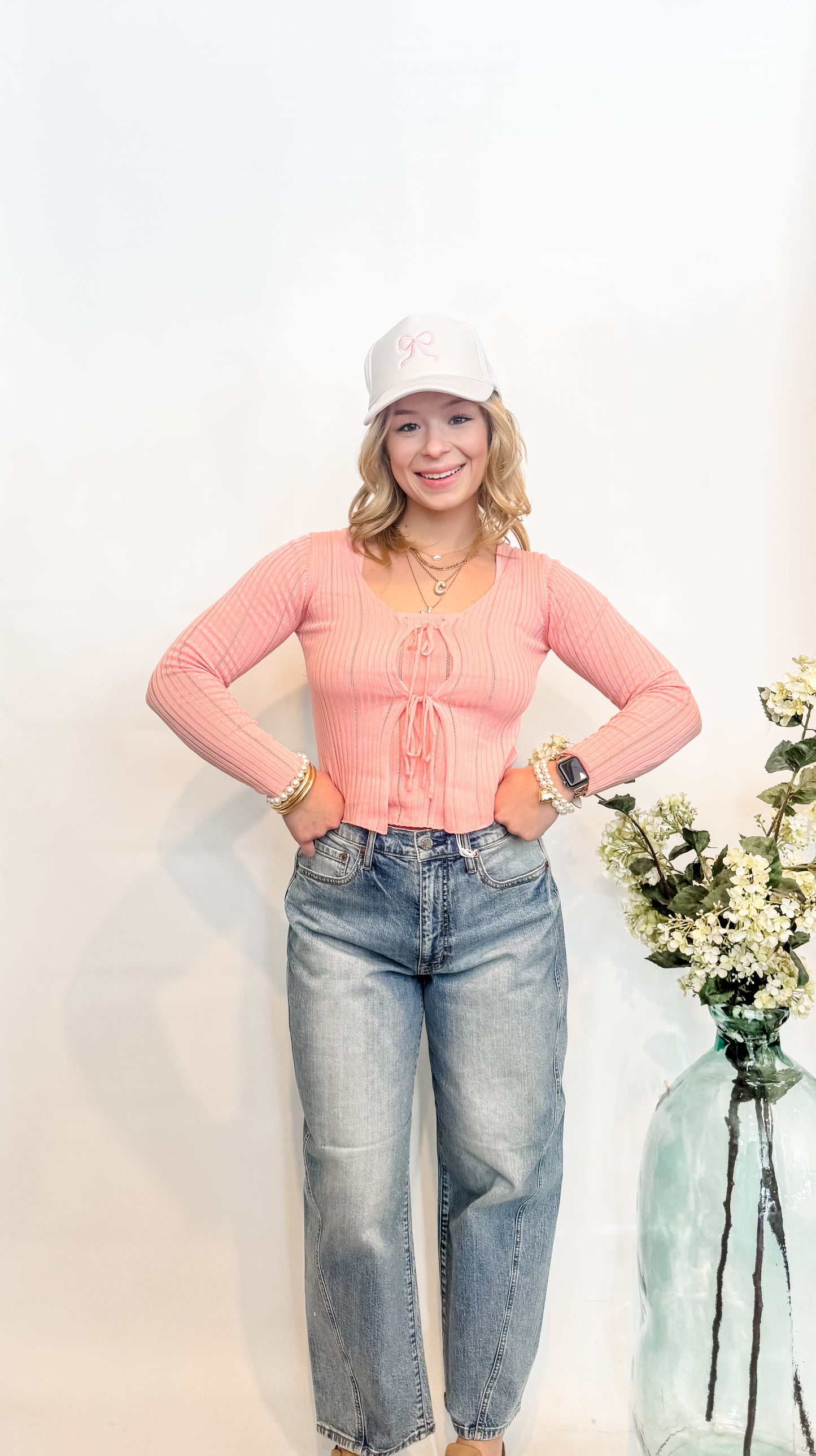 Candy Pink Cardigan