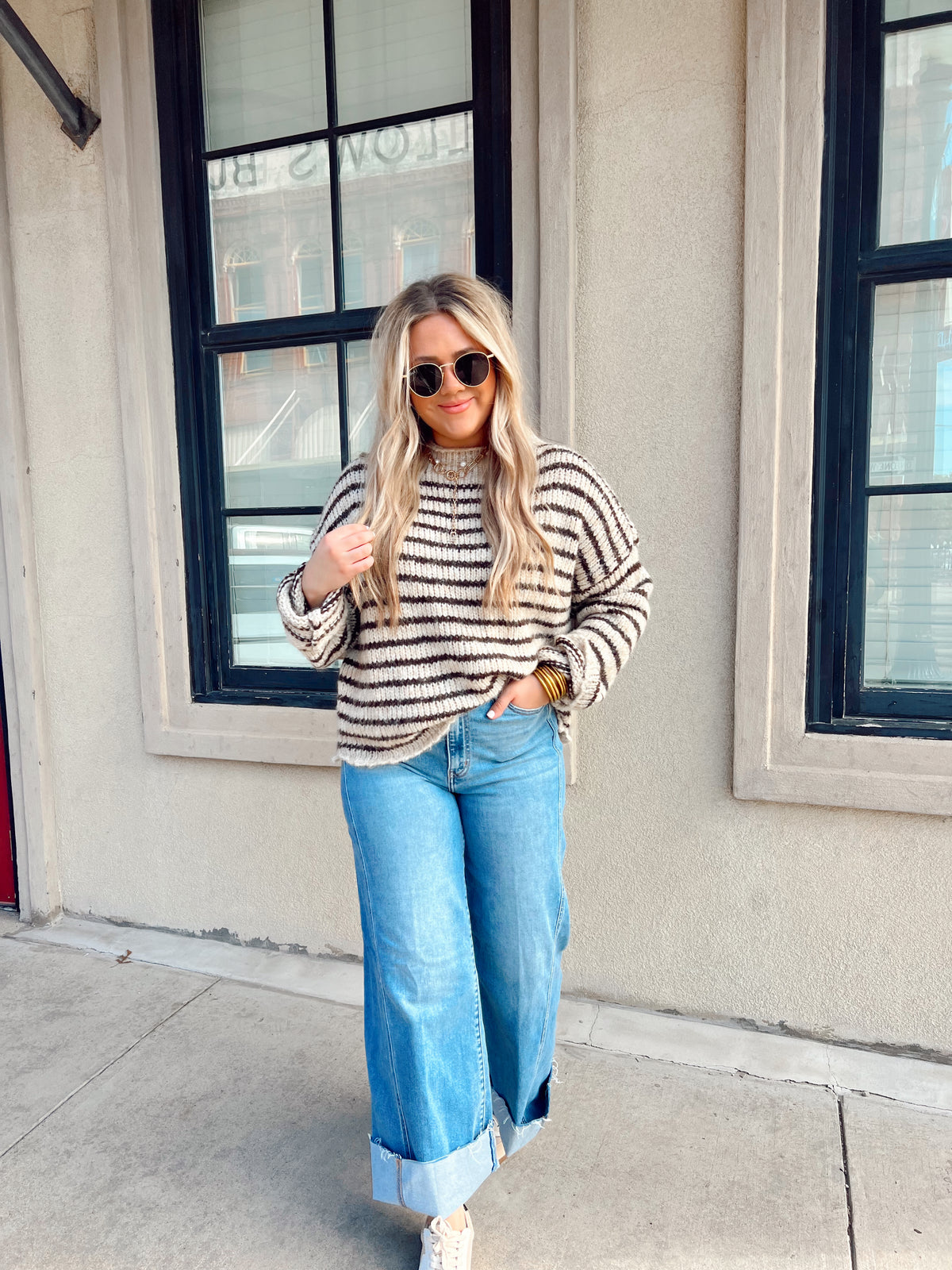 Mountainside Stripe Sweater