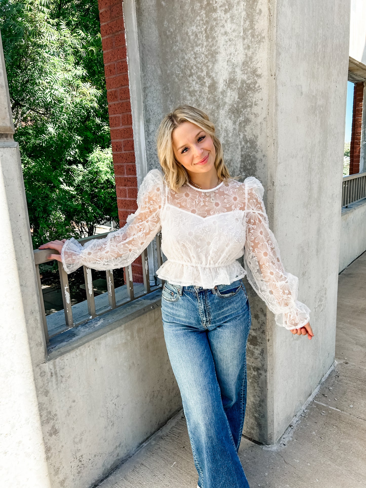 Embellish Floral Top