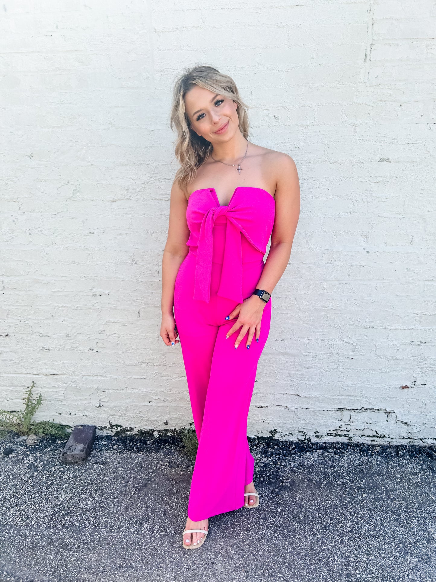 Magenta Moment Jumpsuit