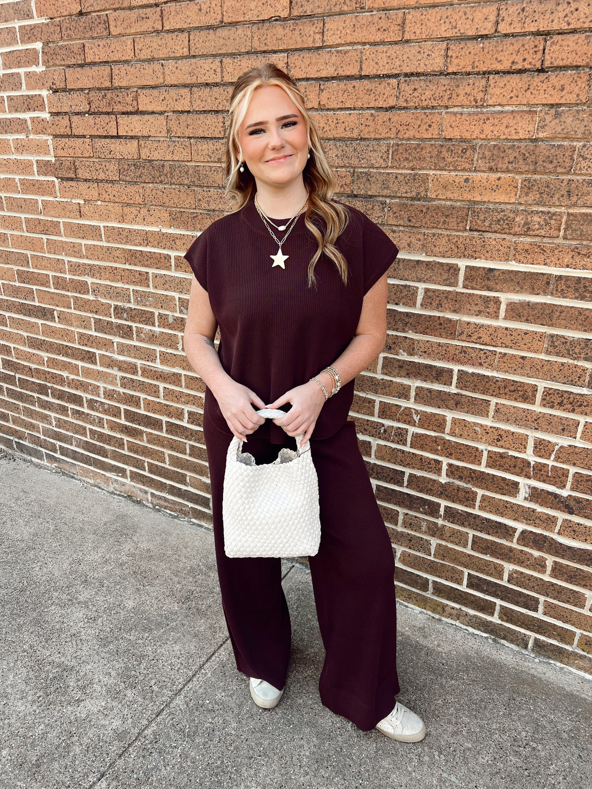 Sweet Caroline Ribbed Pant