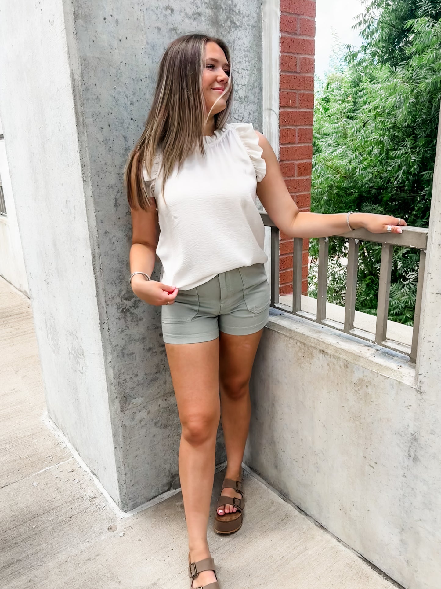 Abby Sage Utility Short