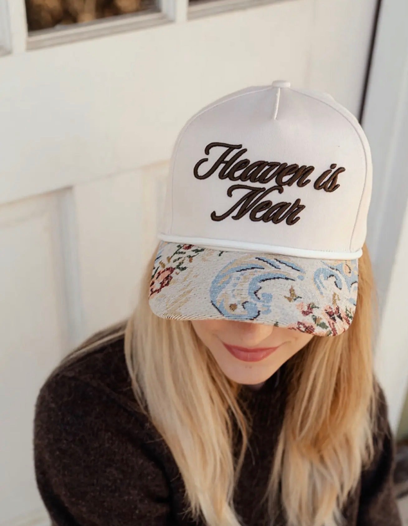Heaven Is Near Trucker Hat