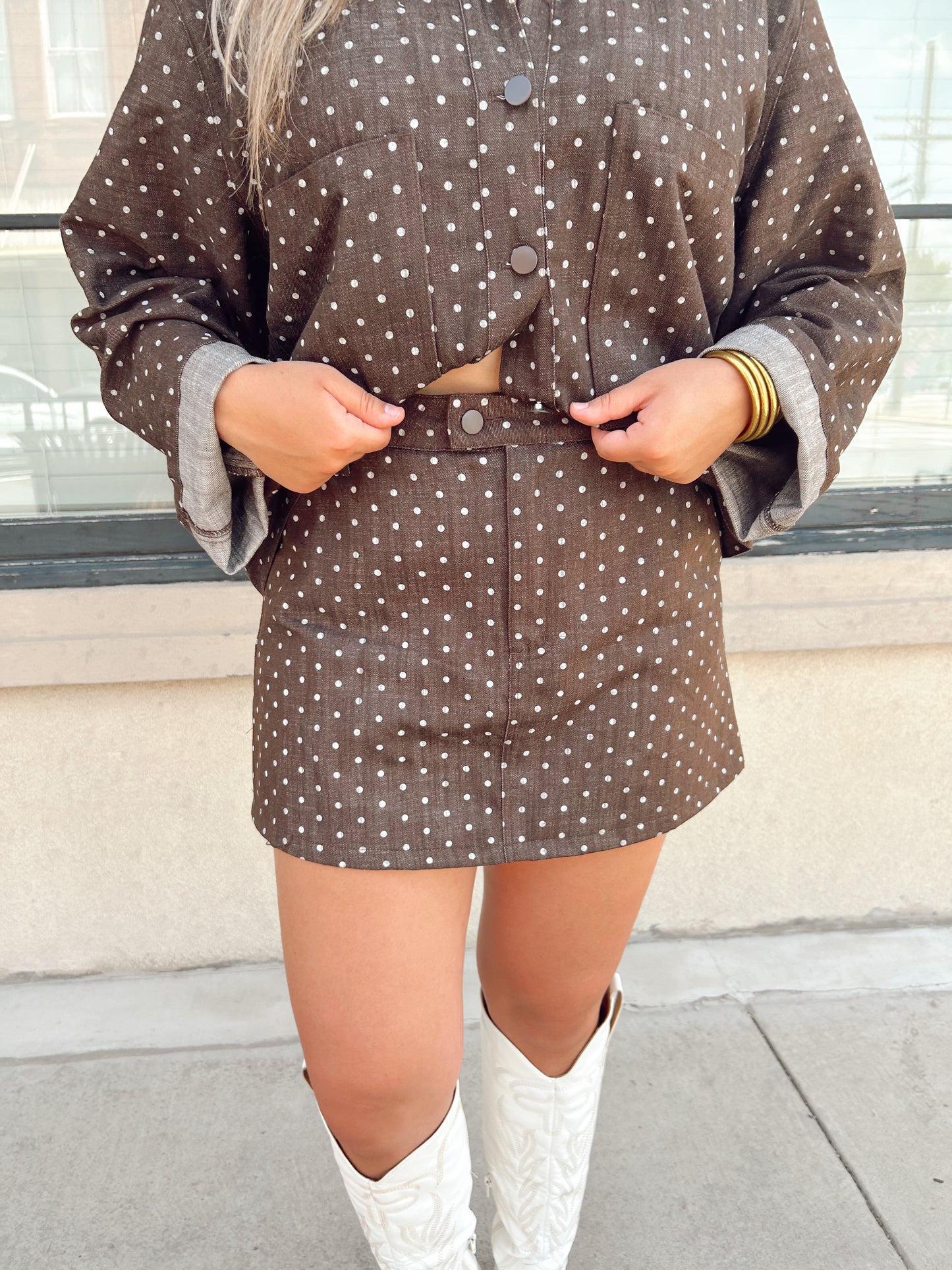 Espresso Dreams Skort