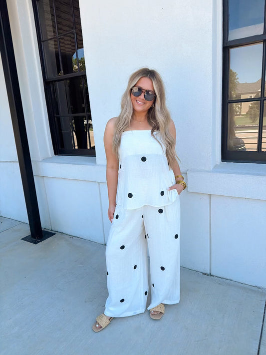 One More Dot Pant Set